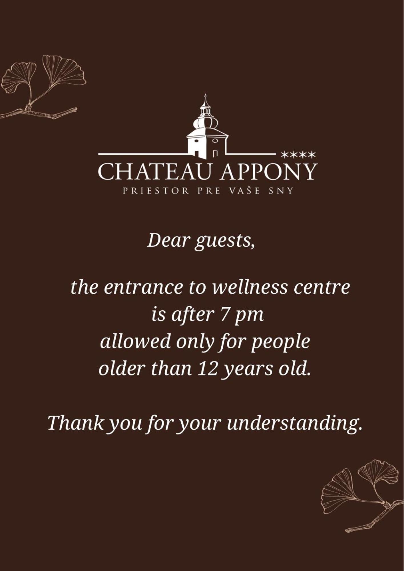 Chateau Appony Esterno foto